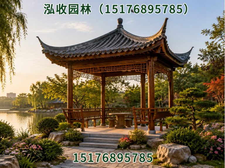 信阳防腐木展示图